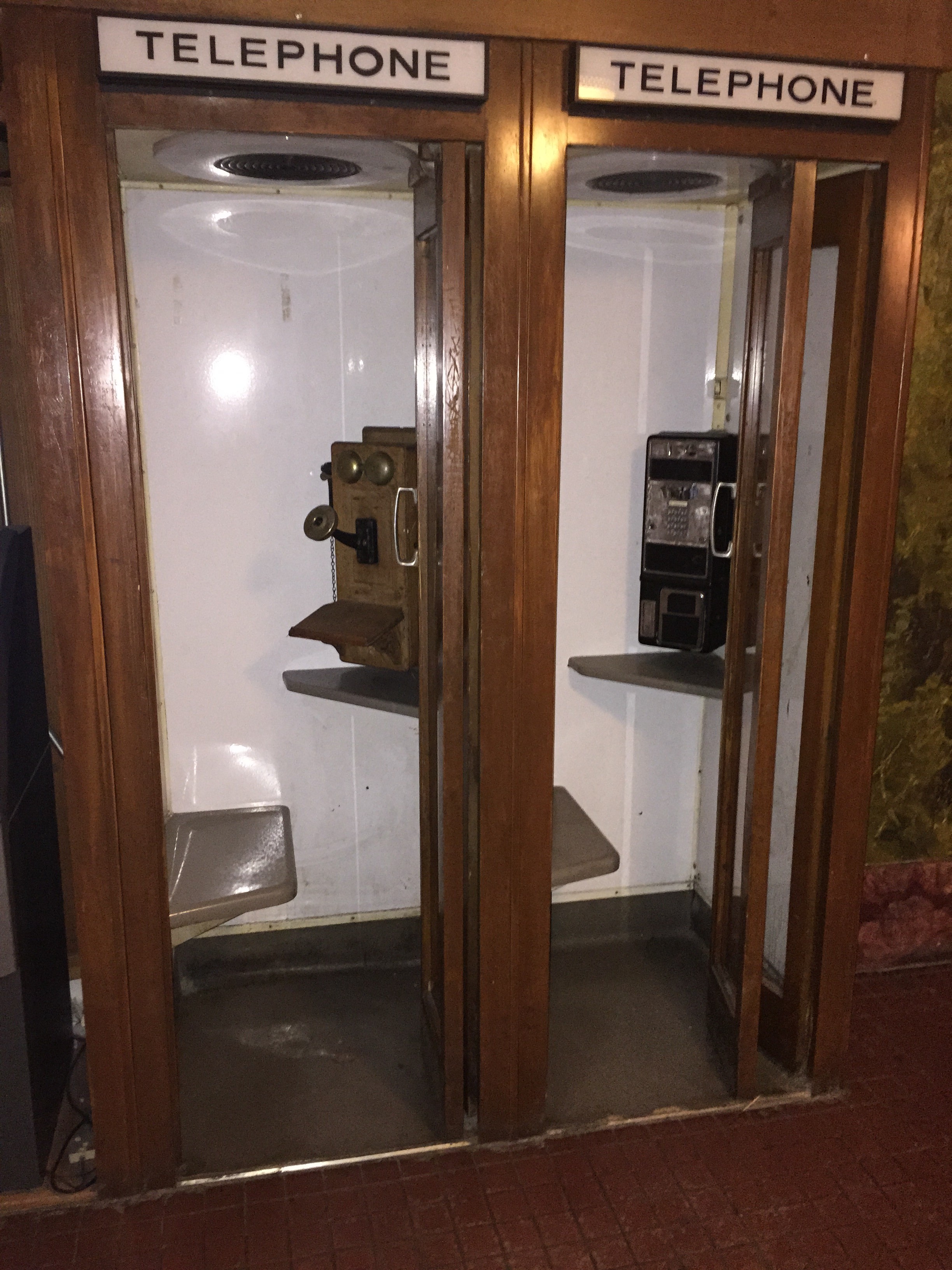 Old Phone Booths at the Hotel Lafayette in Buffalo, NY The Payphone