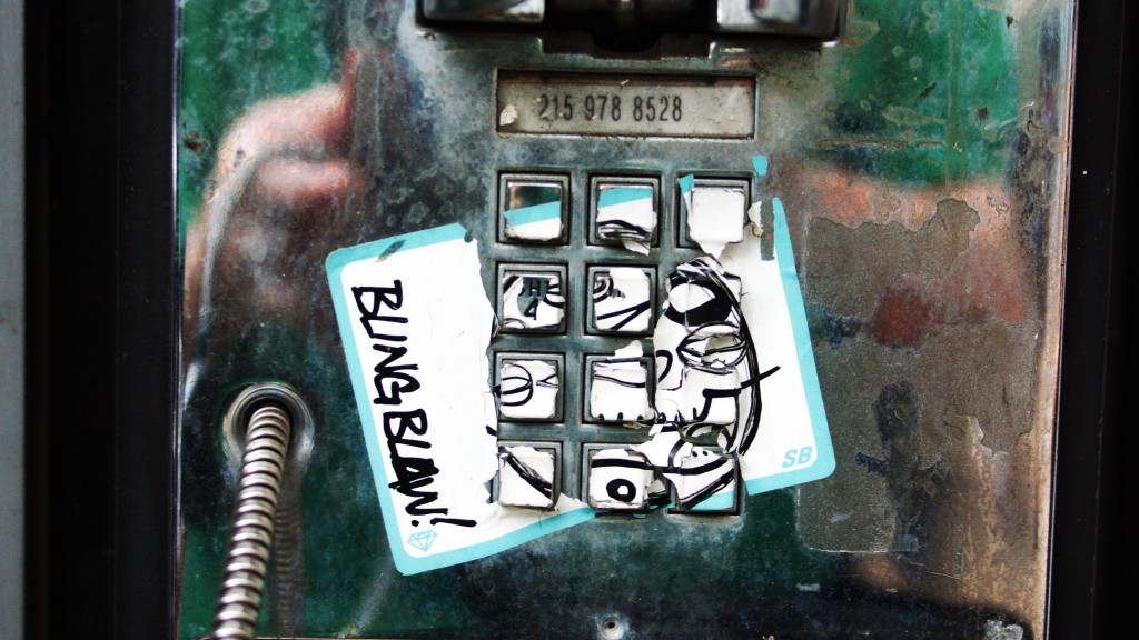 Abandoned Verizon Payphone. Philadelphia.