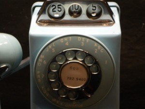 Automatic Electric 3-Slot Rotary Payphone