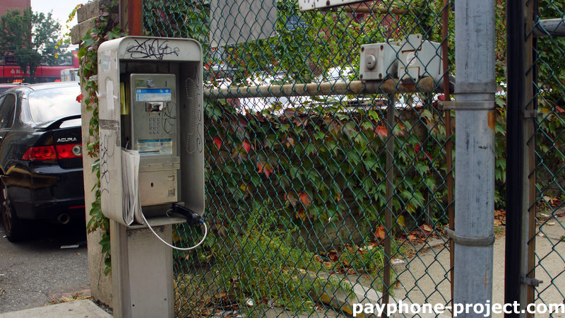 Abandoned Telestone payphone, Flushing. October, 2013.