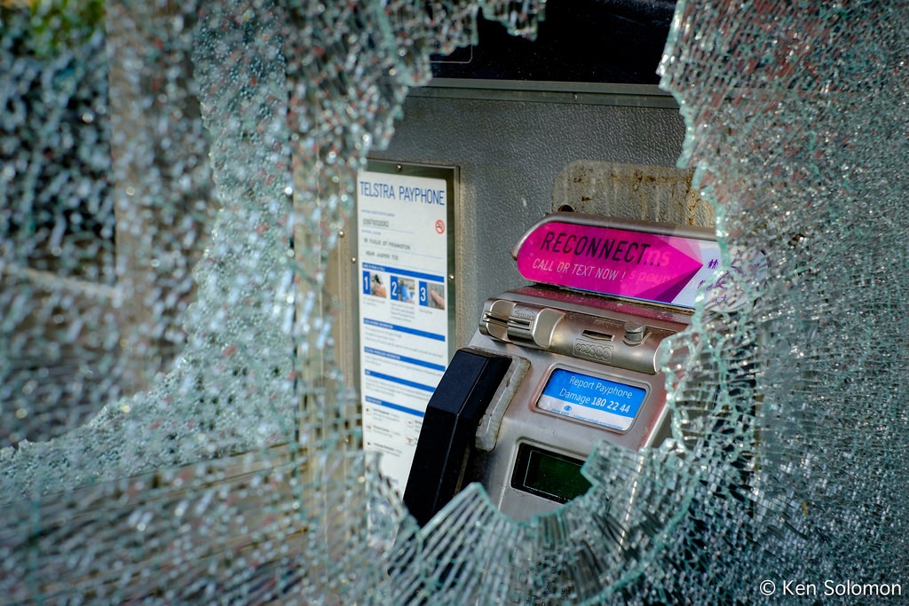 Ken Solomon: report Payphone Damage