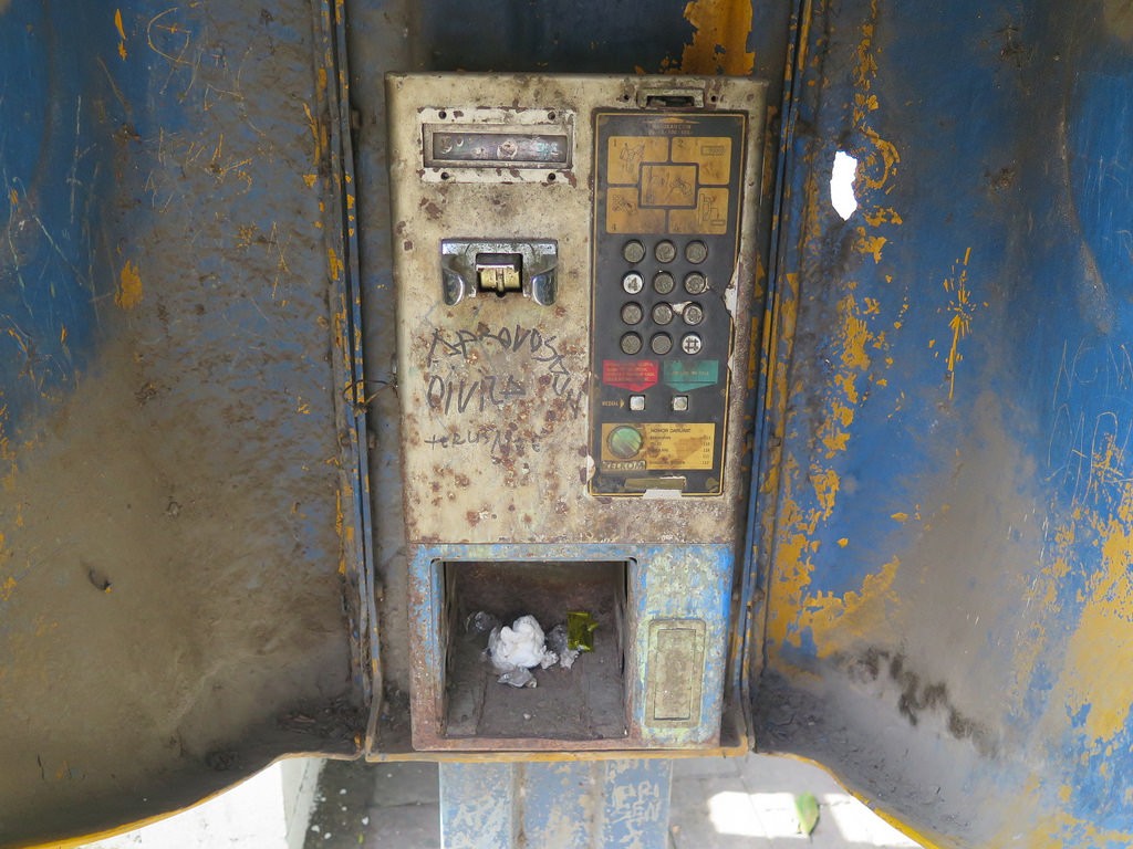 Stormdog @ Flickr: Payphone of East Timor