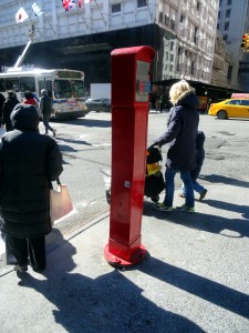 Red Emergency Call Box