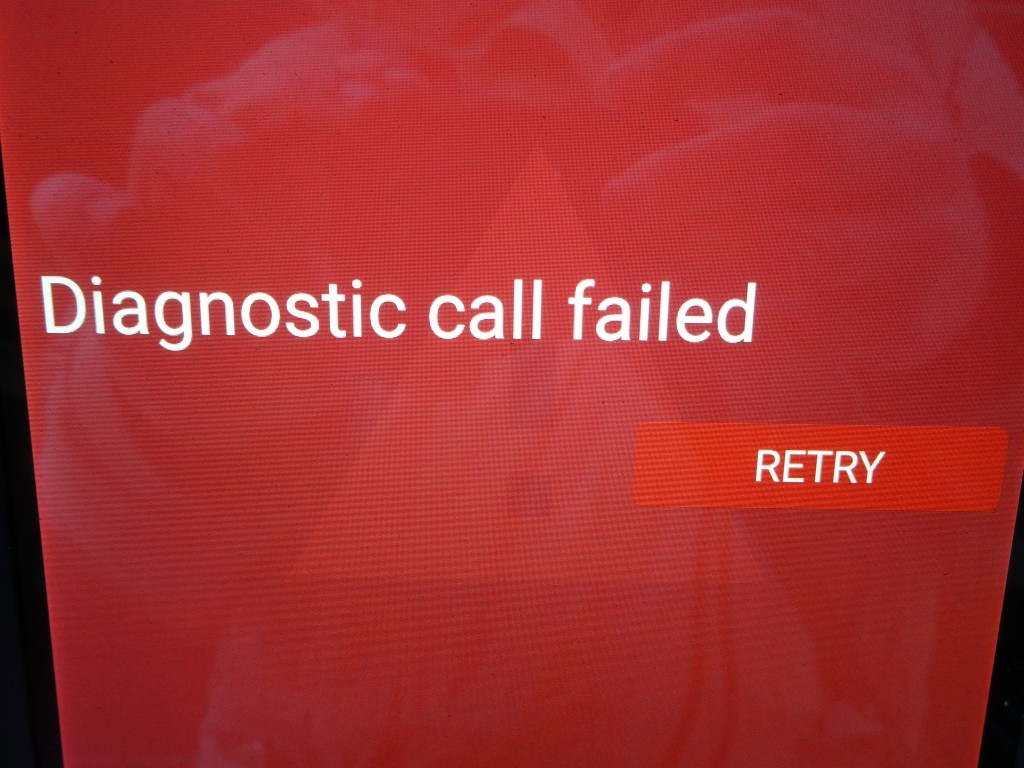 Link.NYC: Diagnostic call failed.