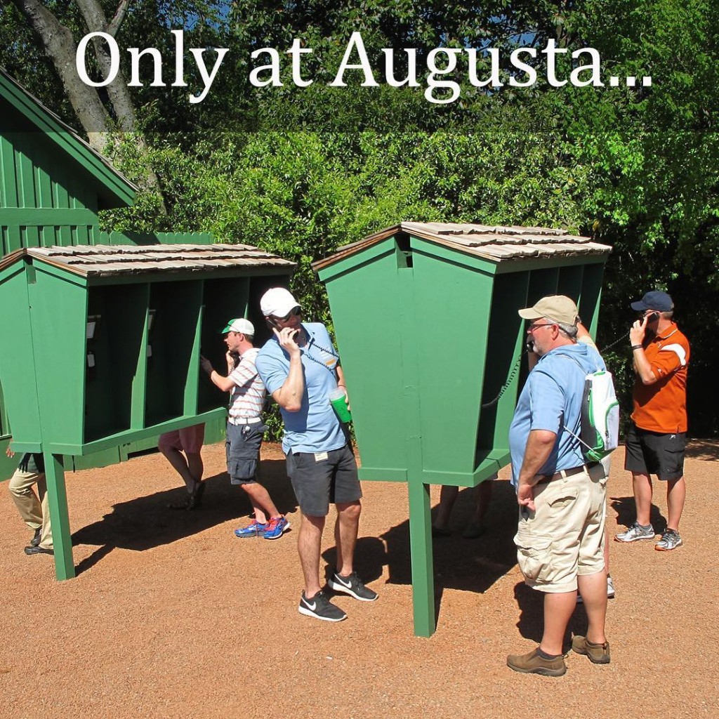 Golf Digest: Only at Augusta...