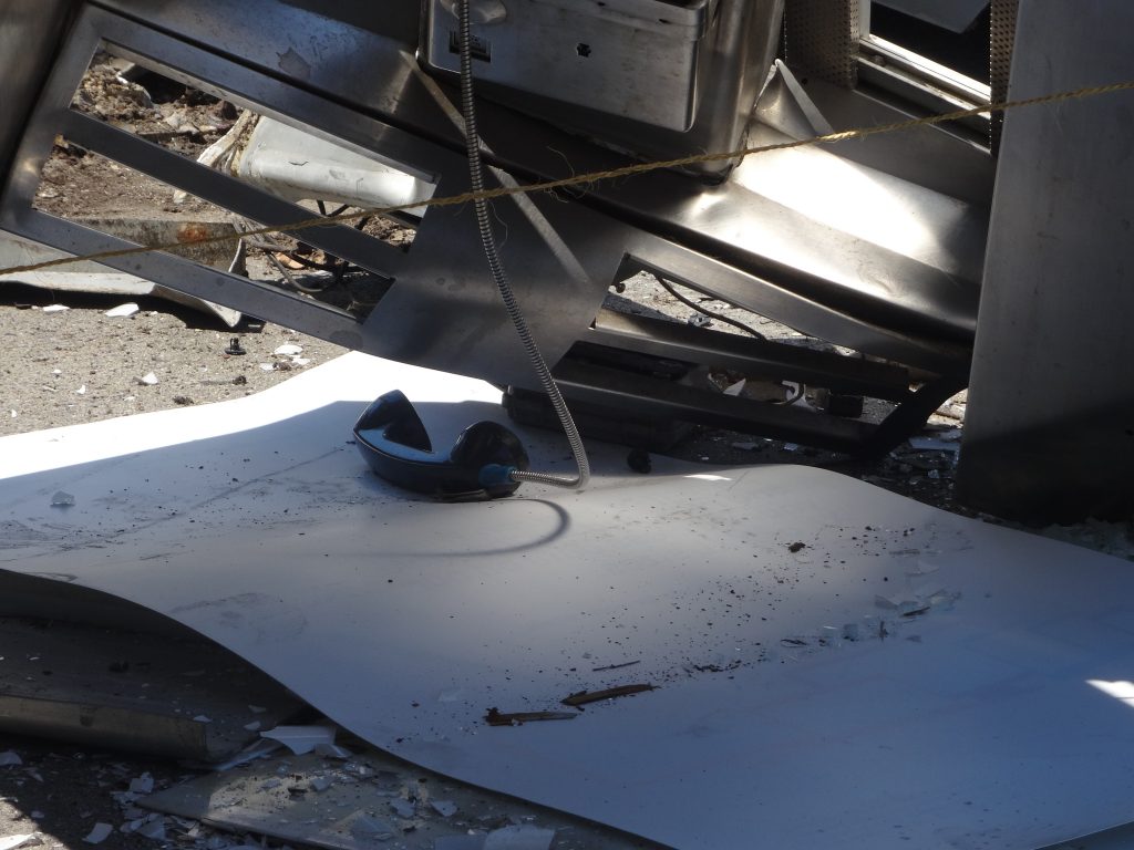 Payphone Down: Broadway in Astoria