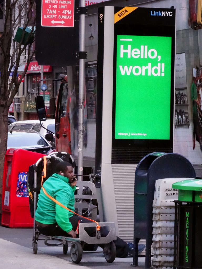 LinkNYC: The New Loiterers Are Here.