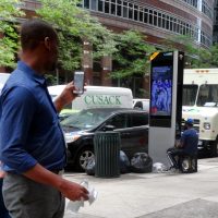 Photographing LinkNYC Users Has Become a Niche Fascination