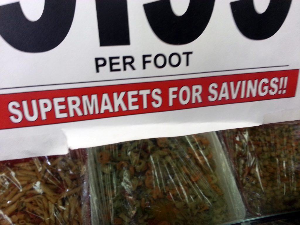SUPERMAKETS FOR SAVINGS!!