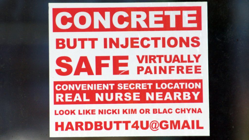 CONCRETE BUTT INJECTIONS