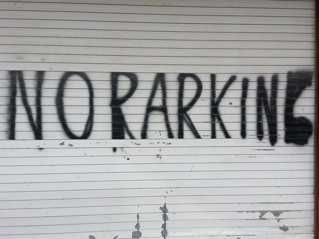 NO RARKING