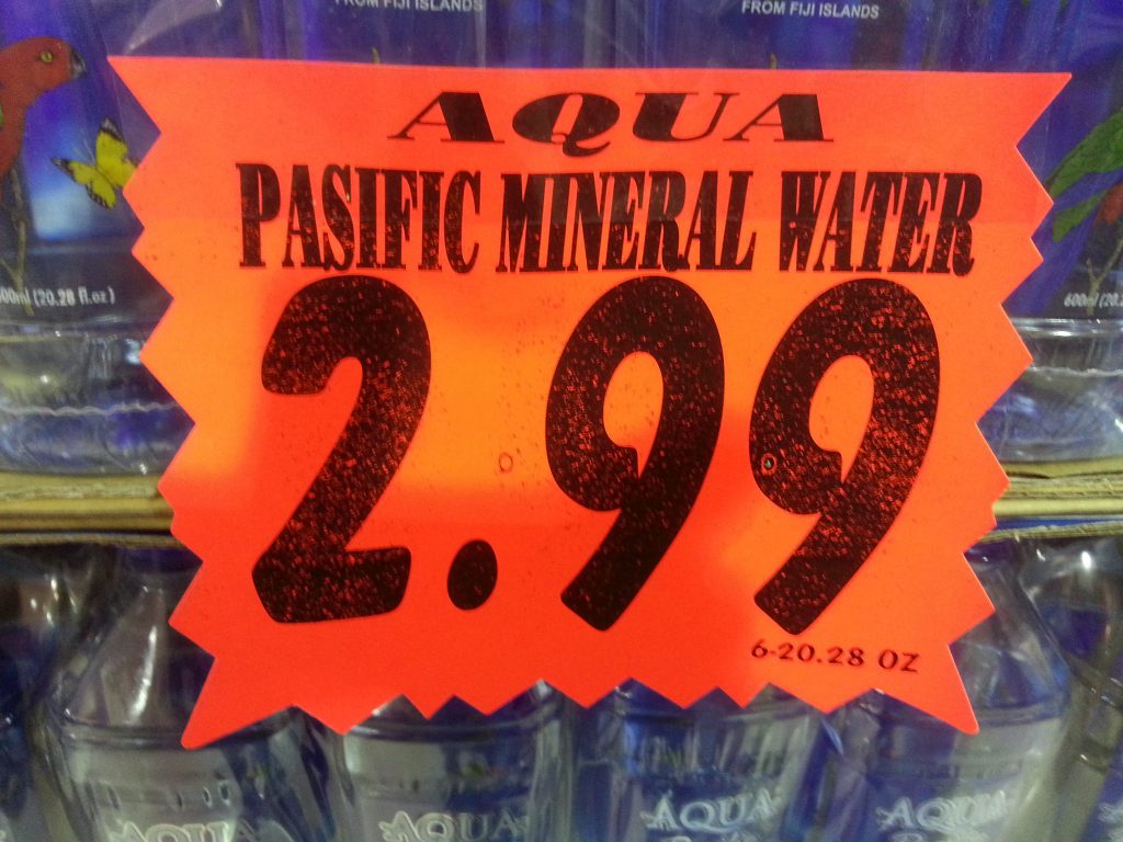 PASIFIC MINERAL WATER