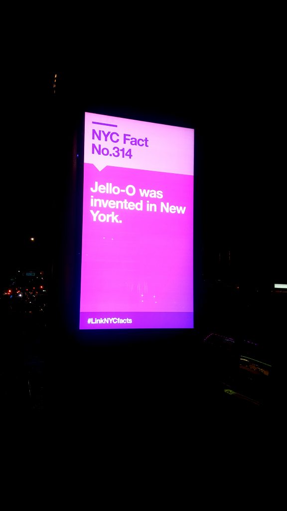LinkNYC: Jello-O