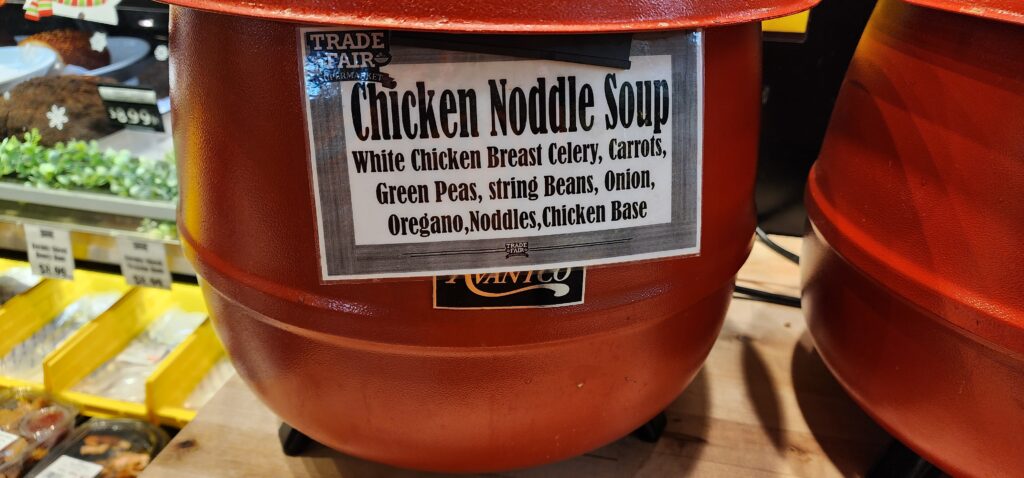 CHICKEN NODDLE SOUP