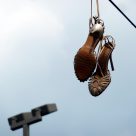 Shoes Dangling From a Wire